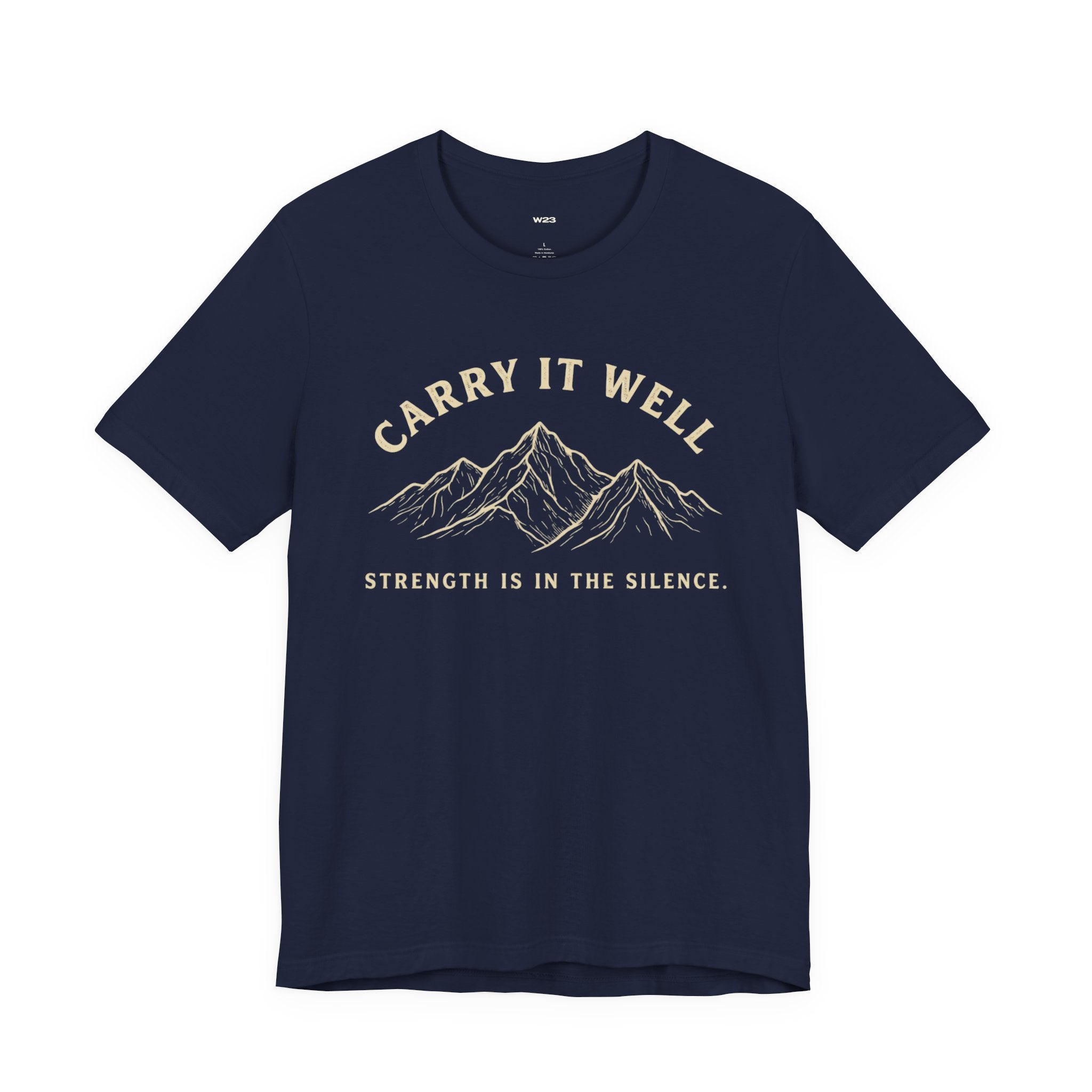 Carry It Well Tee — Mountain Strength Graphic T-Shirt | Wear Your Worship