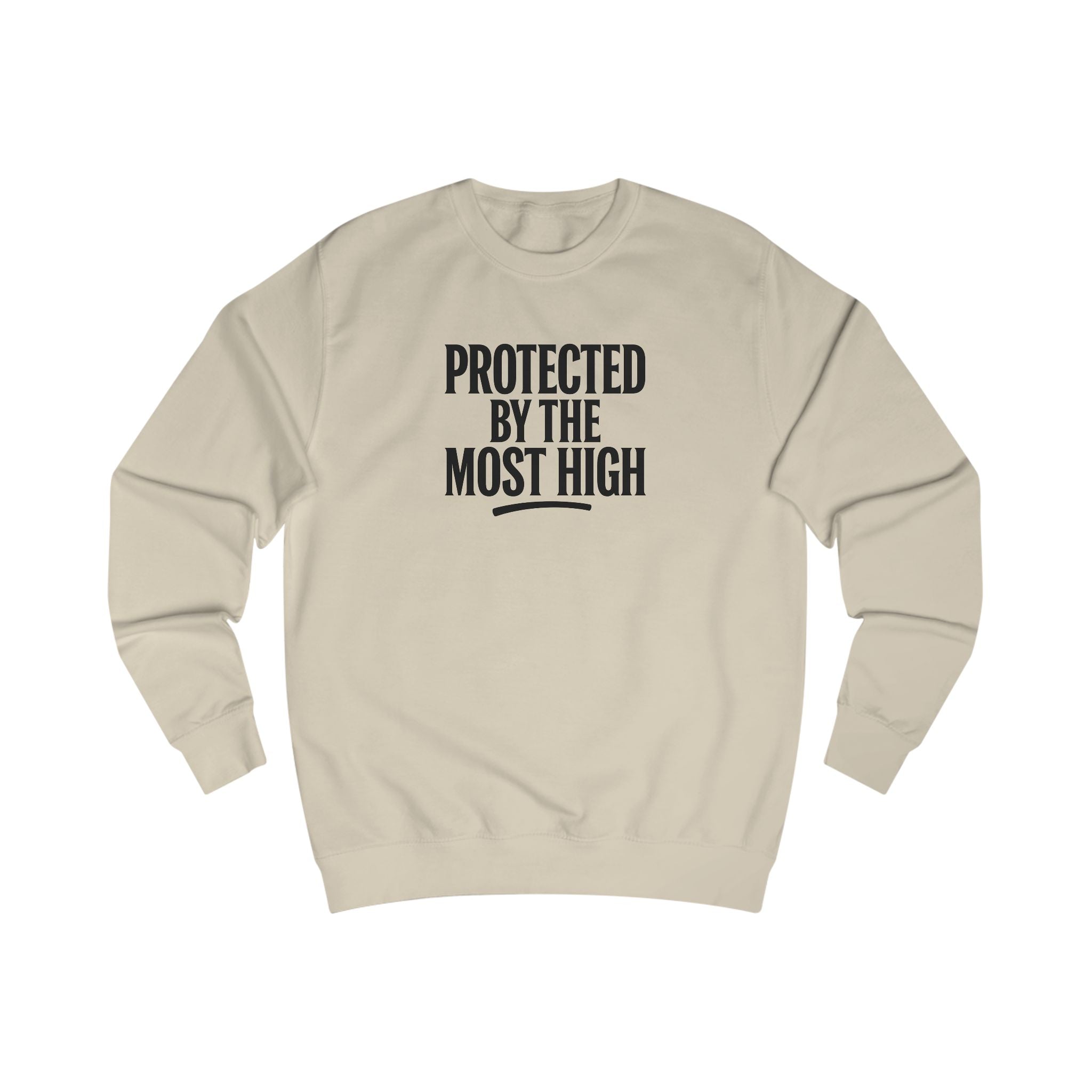 Protected By The Most High Sweatshirt — Psalm 91 Inspirational Crewneck