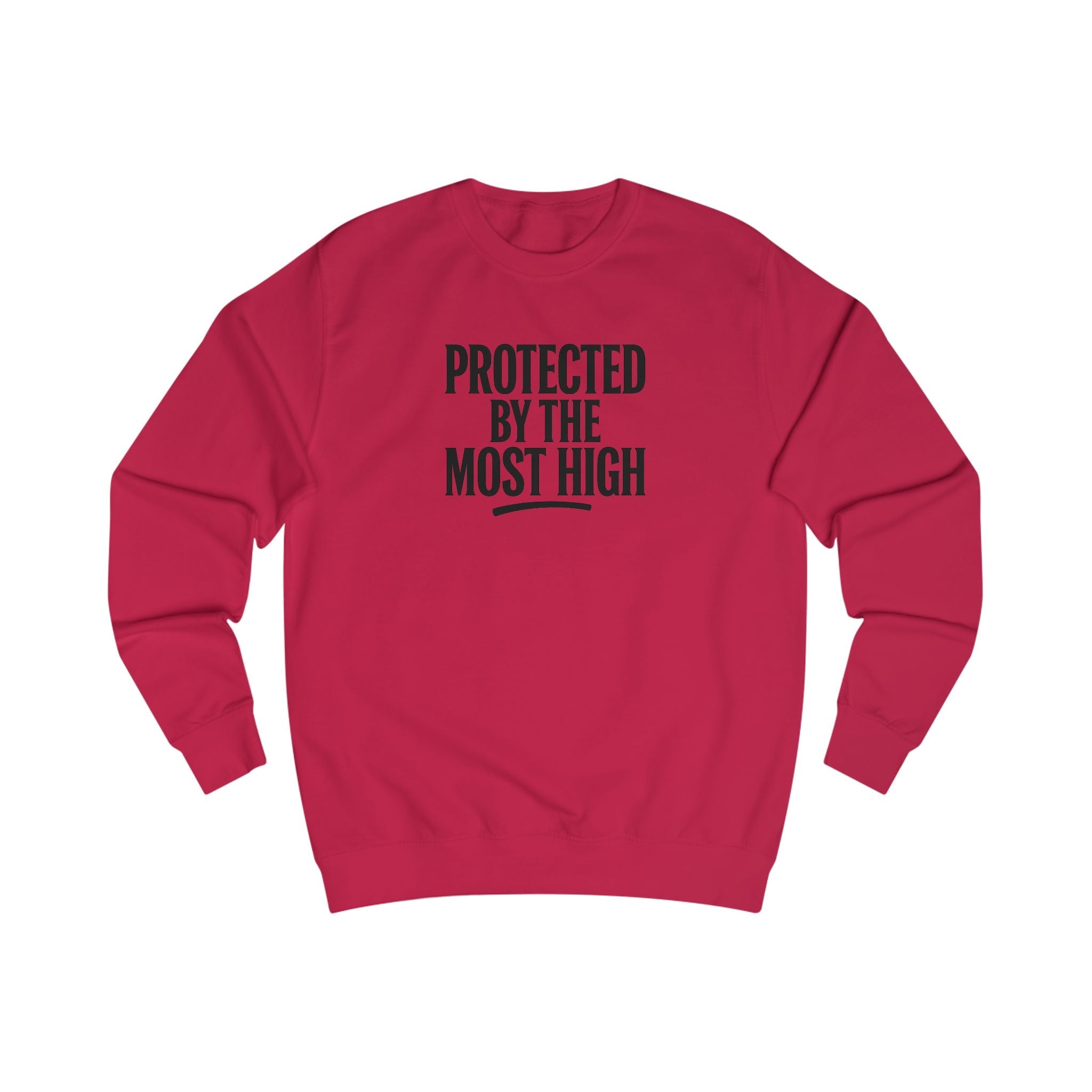 Protected By The Most High Sweatshirt — Psalm 91 Inspirational Crewneck