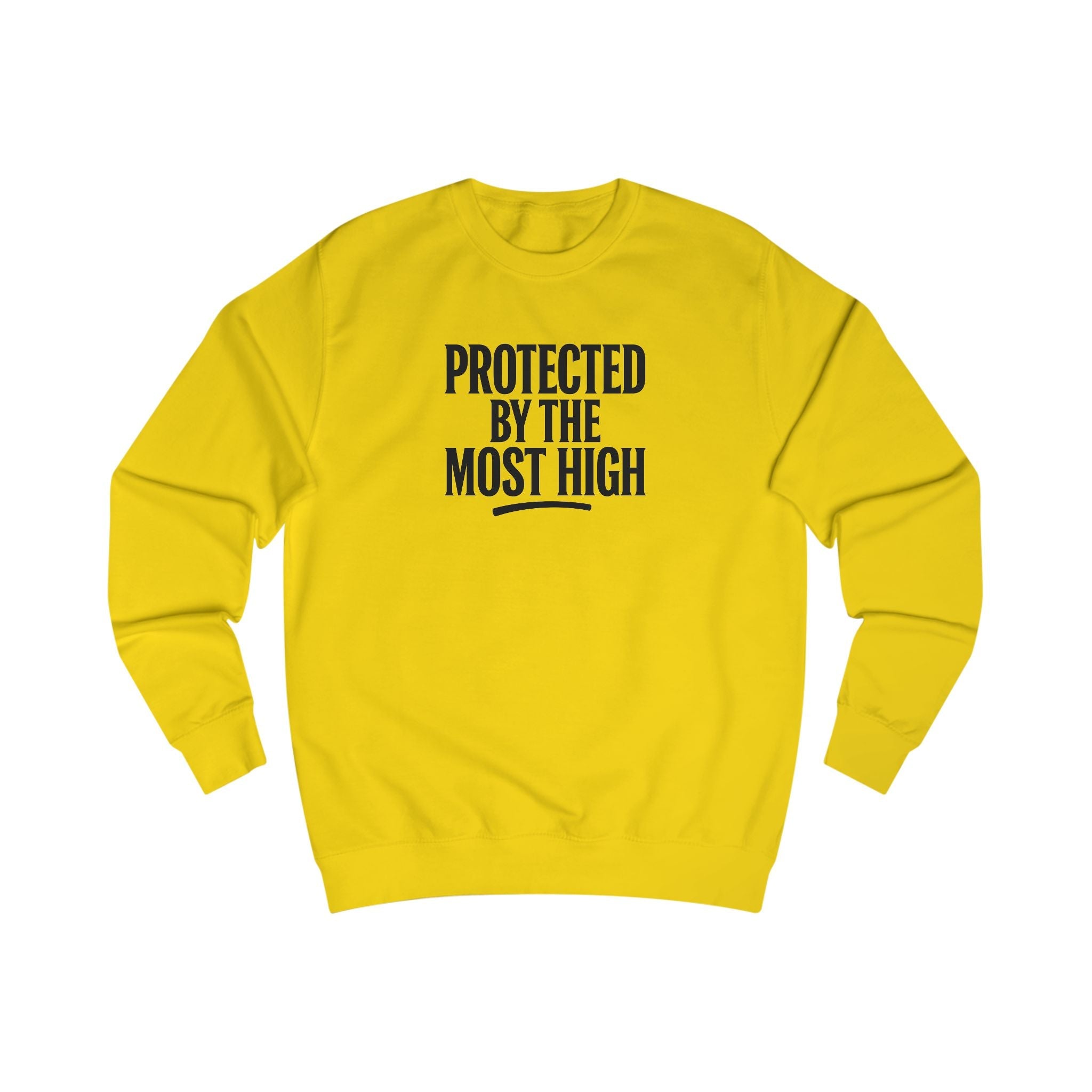 Protected By The Most High Sweatshirt — Psalm 91 Inspirational Crewneck