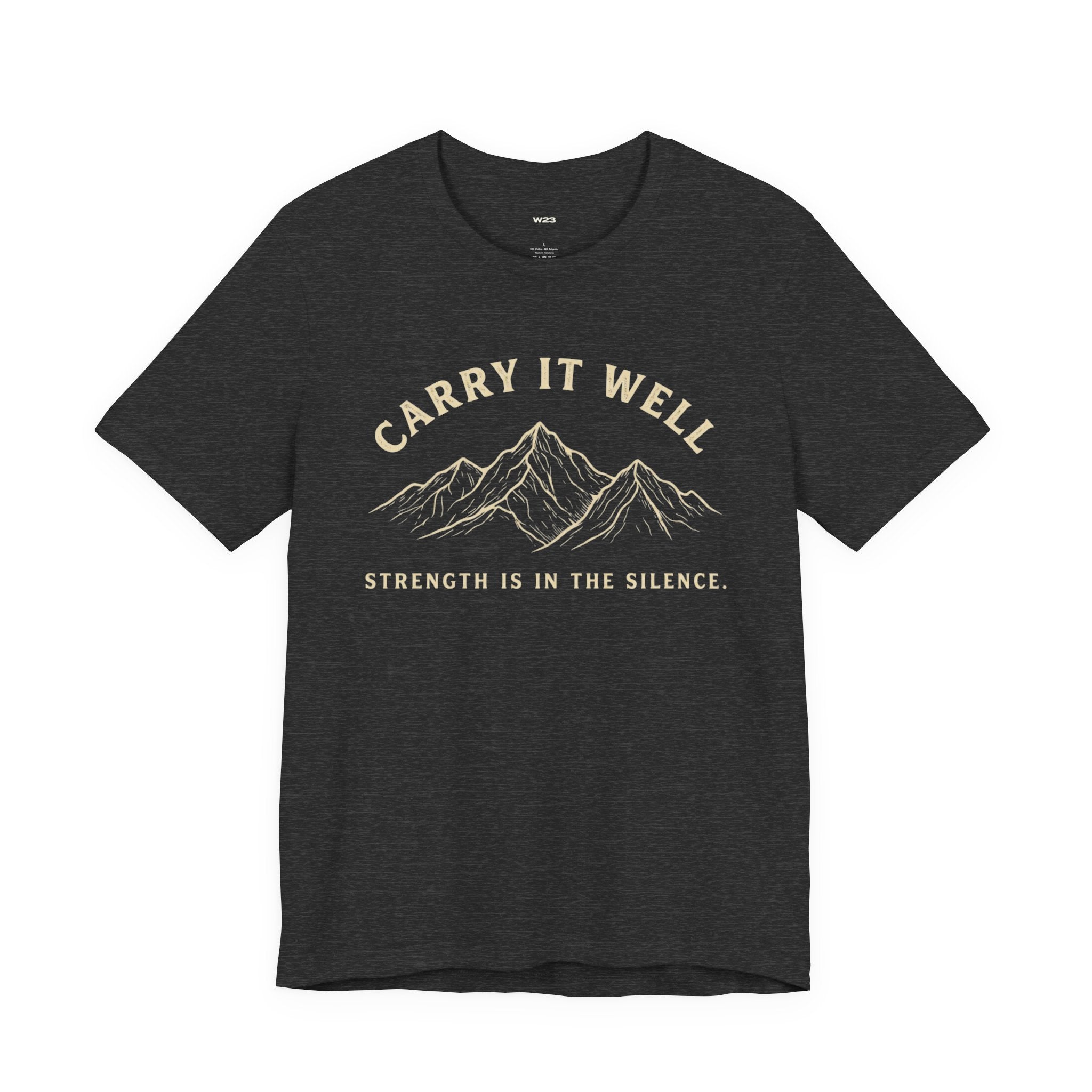 Carry It Well Tee — Mountain Strength Graphic T-Shirt | Wear Your Worship